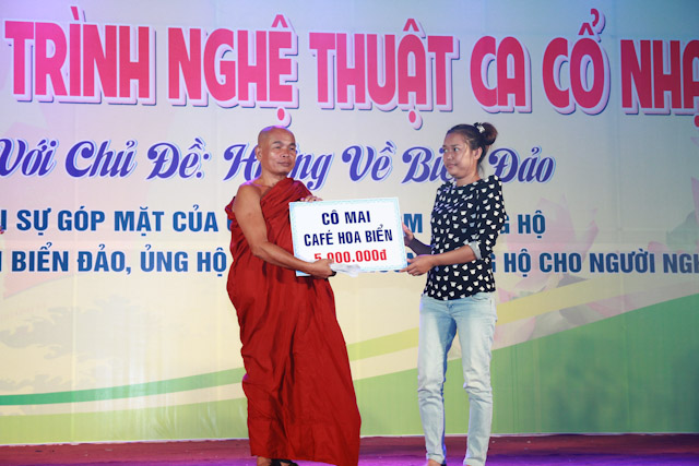BRVT: Tịnh thất Phước Mỹ khai tiệc Buffet chay gây quỹ ủng hộ &quot;Biển đảo&#039;&#039;