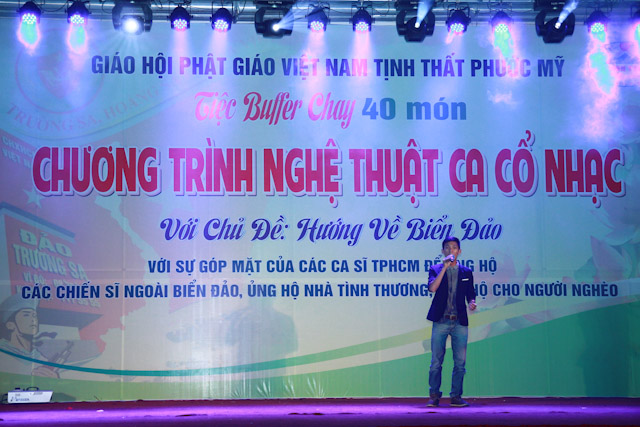BRVT: Tịnh thất Phước Mỹ khai tiệc Buffet chay gây quỹ ủng hộ &quot;Biển đảo&#039;&#039;