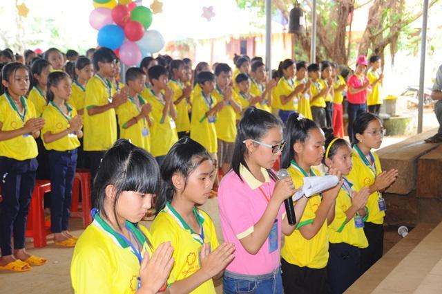 Khai mạc khóa tu mùa hè chủ đề: &quot;hương sen mùa hạ&quot; lần 5  chùa Hoa Khai tại (xã Đạo Nghĩa, huyện Đăk R&#039;lấp, tỉnh Đăk Nông)