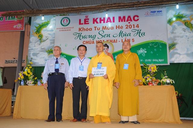 Khai mạc khóa tu mùa hè chủ đề: &quot;hương sen mùa hạ&quot; lần 5  chùa Hoa Khai tại (xã Đạo Nghĩa, huyện Đăk R&#039;lấp, tỉnh Đăk Nông)