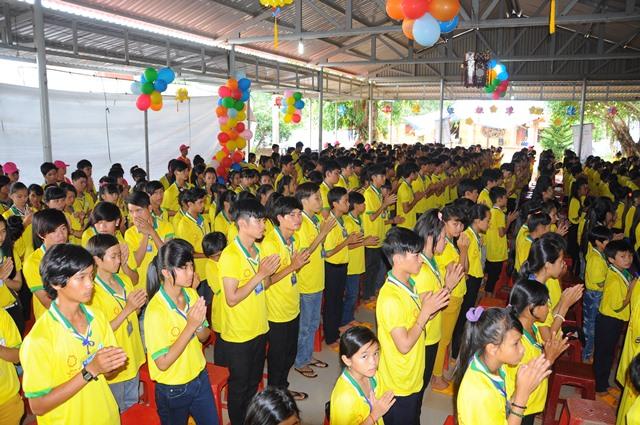 Khai mạc khóa tu mùa hè chủ đề: &quot;hương sen mùa hạ&quot; lần 5  chùa Hoa Khai tại (xã Đạo Nghĩa, huyện Đăk R&#039;lấp, tỉnh Đăk Nông)