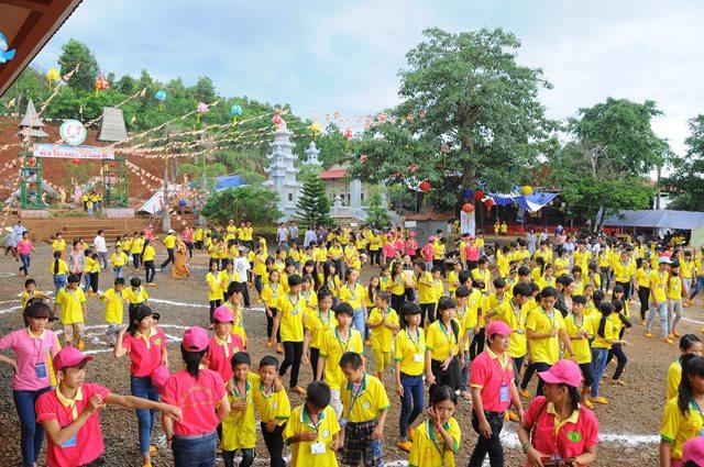 Khai mạc khóa tu mùa hè chủ đề: &quot;hương sen mùa hạ&quot; lần 5  chùa Hoa Khai tại (xã Đạo Nghĩa, huyện Đăk R&#039;lấp, tỉnh Đăk Nông)