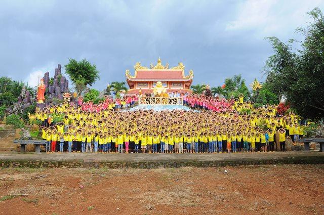 Khai mạc khóa tu mùa hè chủ đề: &quot;hương sen mùa hạ&quot; lần 5  chùa Hoa Khai tại (xã Đạo Nghĩa, huyện Đăk R&#039;lấp, tỉnh Đăk Nông)