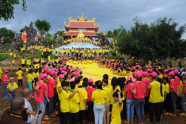 Khai mạc khóa tu mùa hè chủ đề: &quot;hương sen mùa hạ&quot; lần 5  chùa Hoa Khai tại (xã Đạo Nghĩa, huyện Đăk R&#039;lấp, tỉnh Đăk Nông)