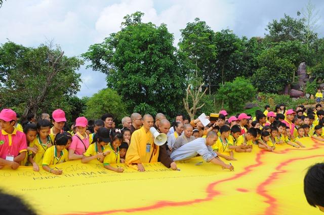 Khai mạc khóa tu mùa hè chủ đề: &quot;hương sen mùa hạ&quot; lần 5  chùa Hoa Khai tại (xã Đạo Nghĩa, huyện Đăk R&#039;lấp, tỉnh Đăk Nông)