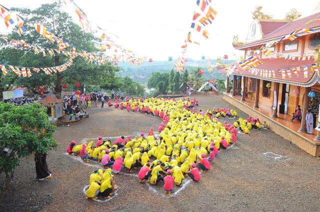 Khai mạc khóa tu mùa hè chủ đề: &quot;hương sen mùa hạ&quot; lần 5  chùa Hoa Khai tại (xã Đạo Nghĩa, huyện Đăk R&#039;lấp, tỉnh Đăk Nông)