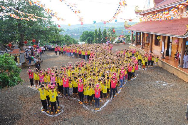 Khai mạc khóa tu mùa hè chủ đề: &quot;hương sen mùa hạ&quot; lần 5  chùa Hoa Khai tại (xã Đạo Nghĩa, huyện Đăk R&#039;lấp, tỉnh Đăk Nông)