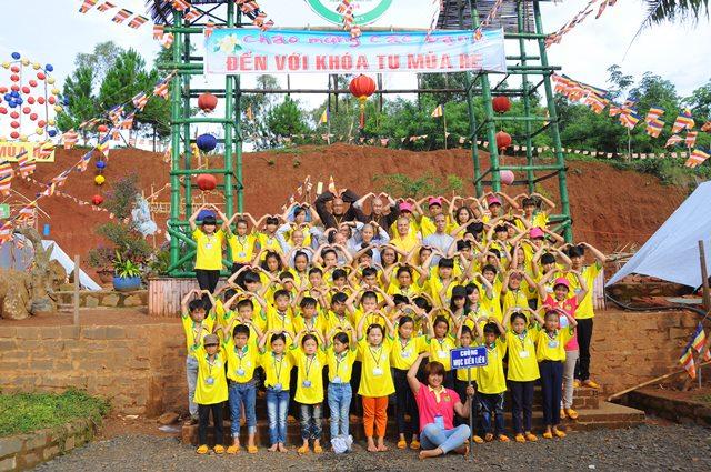 Khai mạc khóa tu mùa hè chủ đề: &quot;hương sen mùa hạ&quot; lần 5  chùa Hoa Khai tại (xã Đạo Nghĩa, huyện Đăk R&#039;lấp, tỉnh Đăk Nông)