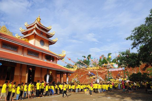 Khai mạc khóa tu mùa hè chủ đề: &quot;hương sen mùa hạ&quot; lần 5  chùa Hoa Khai tại (xã Đạo Nghĩa, huyện Đăk R&#039;lấp, tỉnh Đăk Nông)
