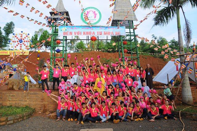 Khai mạc khóa tu mùa hè chủ đề: &quot;hương sen mùa hạ&quot; lần 5  chùa Hoa Khai tại (xã Đạo Nghĩa, huyện Đăk R&#039;lấp, tỉnh Đăk Nông)