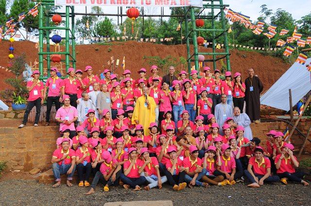 Khai mạc khóa tu mùa hè chủ đề: &quot;hương sen mùa hạ&quot; lần 5  chùa Hoa Khai tại (xã Đạo Nghĩa, huyện Đăk R&#039;lấp, tỉnh Đăk Nông)