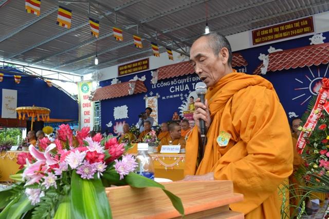ĐakLak: Lễ Bổ Nhiệm Trụ Trì Chùa Tuệ Vân Huyện Ea Kar