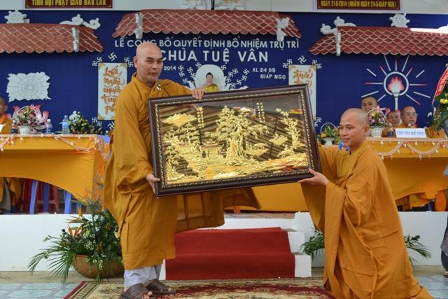 ĐakLak: Lễ Bổ Nhiệm Trụ Trì Chùa Tuệ Vân Huyện Ea Kar