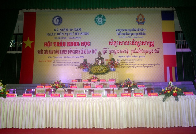 Kiên Giang: Hội thảo khoa học Phật giáo Nam tông Khmer đồng hành cùng dân tộc