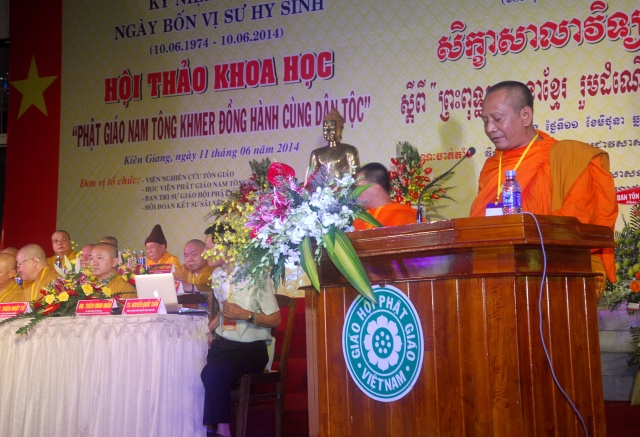 Kiên Giang: Hội thảo khoa học Phật giáo Nam tông Khmer đồng hành cùng dân tộc