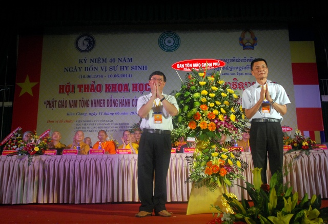 Kiên Giang: Hội thảo khoa học Phật giáo Nam tông Khmer đồng hành cùng dân tộc