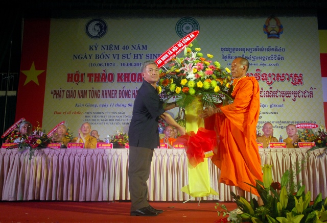 Kiên Giang: Hội thảo khoa học Phật giáo Nam tông Khmer đồng hành cùng dân tộc