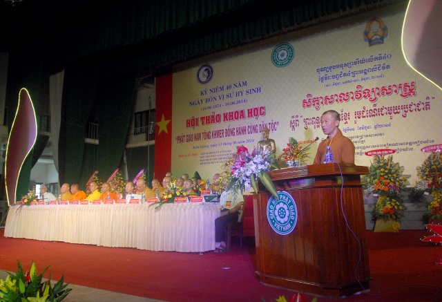 Kiên Giang: Hội thảo khoa học Phật giáo Nam tông Khmer đồng hành cùng dân tộc