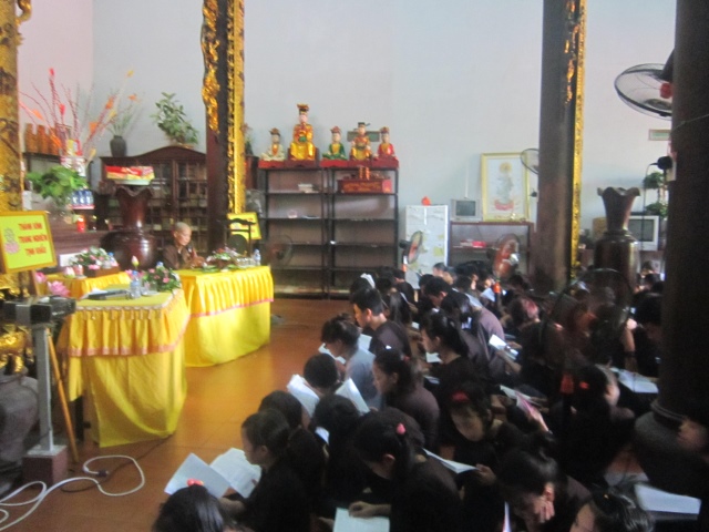 Hải Dương: Chùa Linh Sơn Vạn Phúc tổ chức khóa tu mùa hè 2014