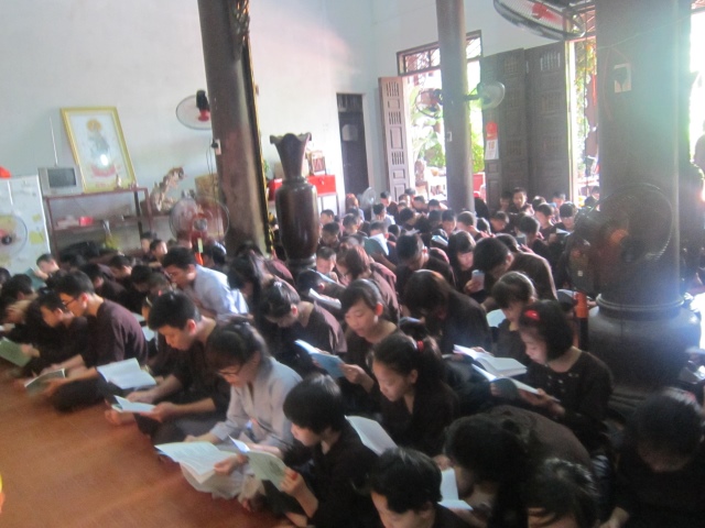 Hải Dương: Chùa Linh Sơn Vạn Phúc tổ chức khóa tu mùa hè 2014
