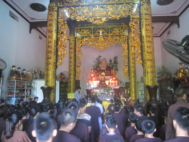 Hải Dương: Chùa Linh Sơn Vạn Phúc tổ chức khóa tu mùa hè 2014