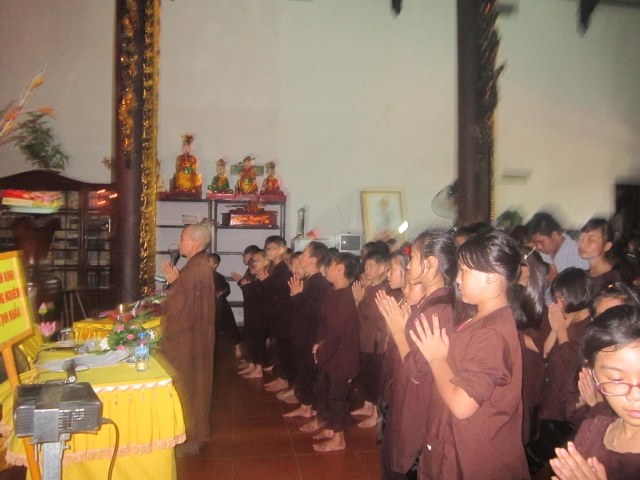 Hải Dương: Chùa Linh Sơn Vạn Phúc tổ chức khóa tu mùa hè 2014