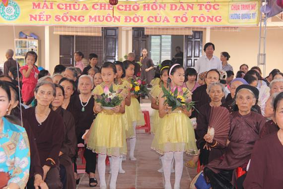 Thái Nguyên: Lễ Công Bố Quyết Định Bổ Nhiệm Trụ Trì Chùa Hương Quang (Trinh Nữ)