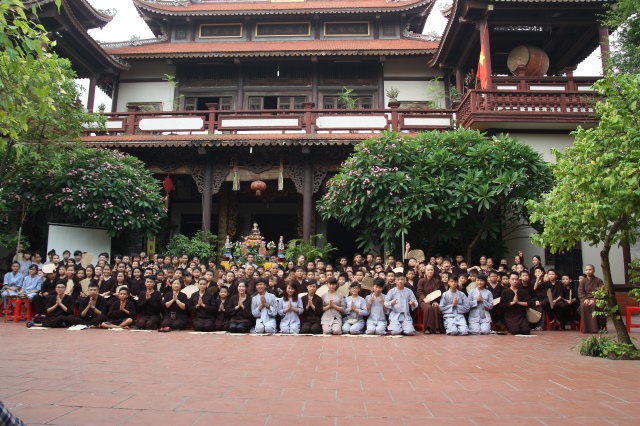 Hải Dương: Chùa Linh Sơn Vạn Phúc tổ chức khóa tu mùa hè 2014