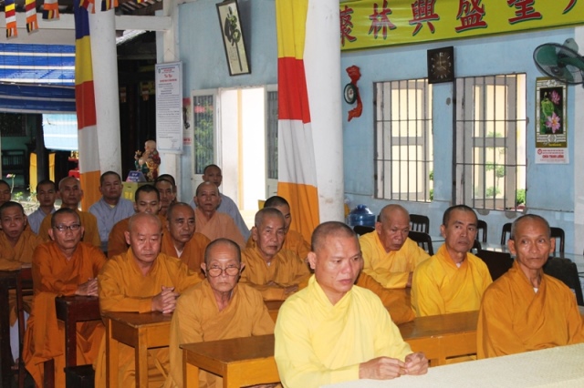 Đồng Tháp: Ban Chỉ Đạo An Cư Kiết Hạ Thăm Các Đạo Tràng