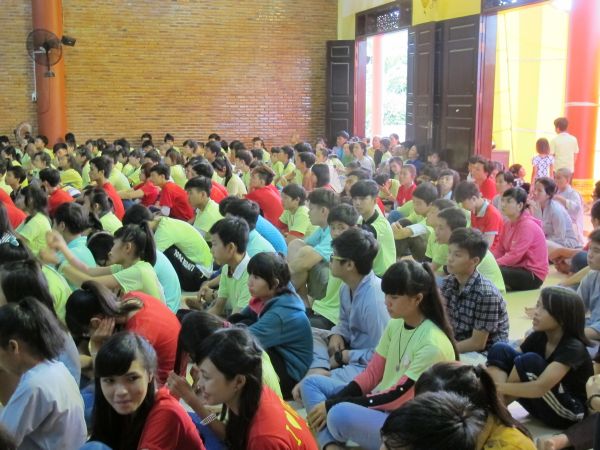 Đồng Tháp: Đong đầy cảm xúc lễ bế mạc khóa tu Tuổi trẻ &amp; Cuộc sống lần VII