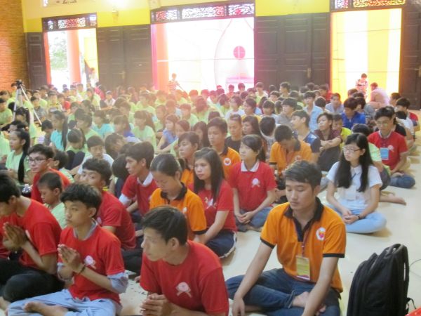 Đồng Tháp: Đong đầy cảm xúc lễ bế mạc khóa tu Tuổi trẻ &amp; Cuộc sống lần VII