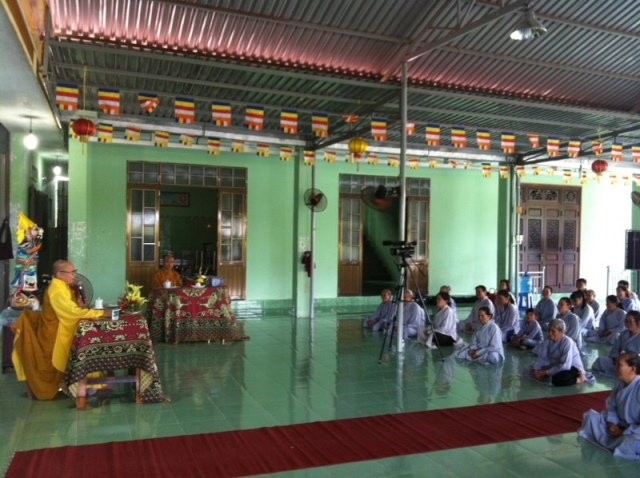 Nha Trang: Khóa tu Một Ngày An Lạc cho người Khiếm Thị tại Chùa Kim Quang