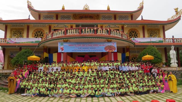 Đồng Tháp: chính thức khai mạc khóa tu Tuổi trẻ &amp; Cuộc sống lần VII tại chùa Quê Hương