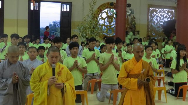 Đồng Tháp: buổi sáng trong lành tại khóa tu “Tuổi trẻ &amp; Cuộc sống” lần VII