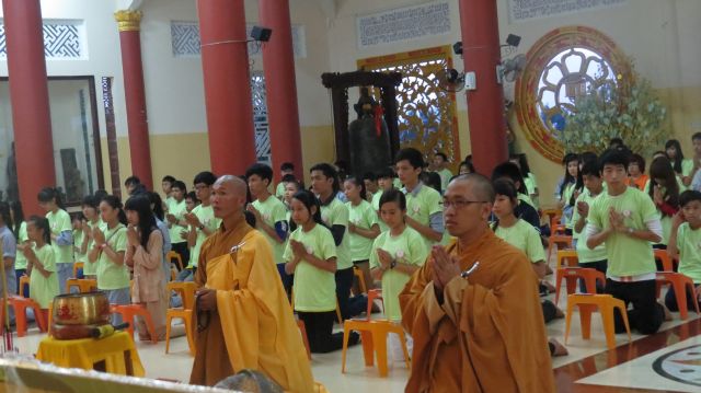 Đồng Tháp: buổi sáng trong lành tại khóa tu “Tuổi trẻ &amp; Cuộc sống” lần VII