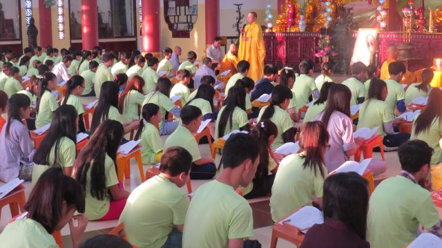 Đồng Tháp: buổi sáng trong lành tại khóa tu “Tuổi trẻ &amp; Cuộc sống” lần VII