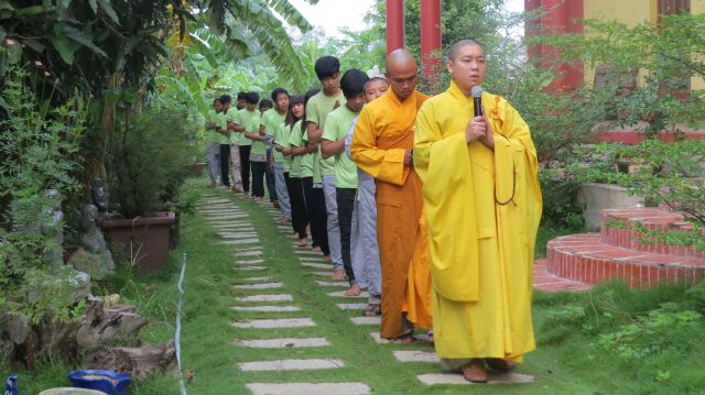 Đồng Tháp: buổi sáng trong lành tại khóa tu “Tuổi trẻ &amp; Cuộc sống” lần VII
