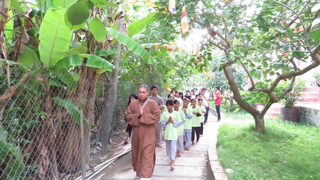 Đồng Tháp: buổi sáng trong lành tại khóa tu “Tuổi trẻ &amp; Cuộc sống” lần VII