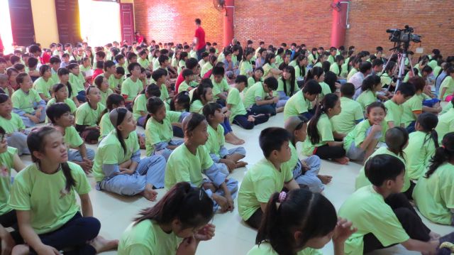 Đồng Tháp: những dòng sữa pháp tại khoá tu Tuổi trẻ &amp; Cuộc sống lần VII