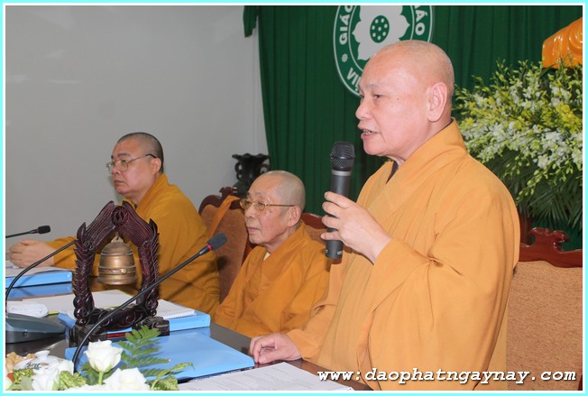 TP. HCM: Hội nghị Ban thường trực Hội đồng Trị sự GHPGVN khai mạc