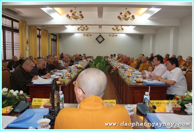 TP. HCM: Hội nghị Ban thường trực Hội đồng Trị sự GHPGVN khai mạc