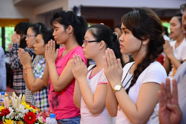 TP. HCM: lễ cầu nguyện và tư vấn mùa thi năm 2014