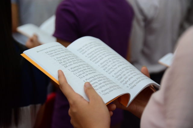 TP. HCM: lễ cầu nguyện và tư vấn mùa thi năm 2014