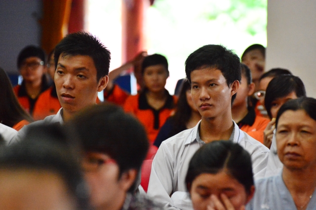 TP. HCM: lễ cầu nguyện và tư vấn mùa thi năm 2014
