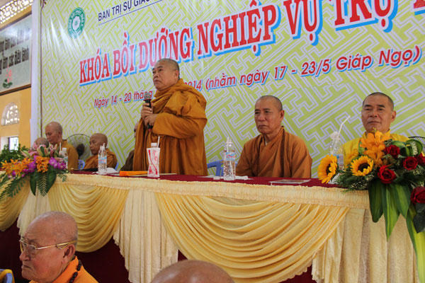 Vũng Tàu: Bế giảng khóa bồi dưỡng nghiệp vụ trụ trì