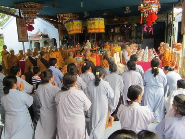 Lễ húy kỵ cố Hòa thượng Chơn Trừ