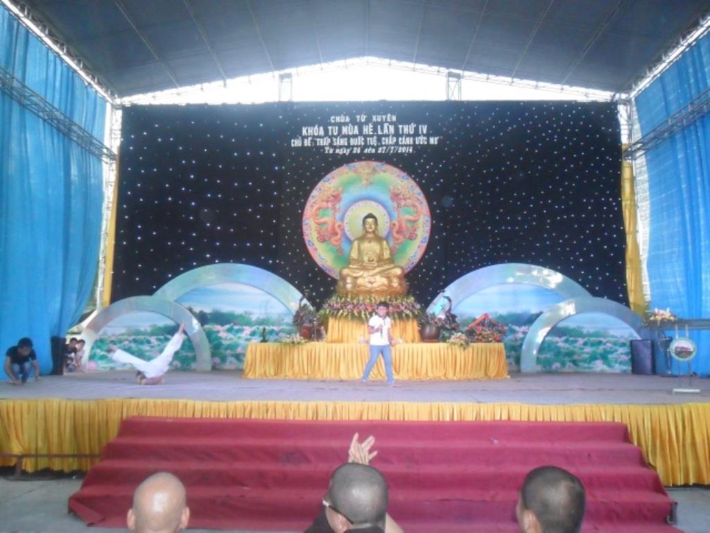 Thái Bình: Chùa Từ Xuyên tổ chức khóa tu mùa hè lần thứ tư năm 2014 (Chùm ảnh ngày tu thứ ba)