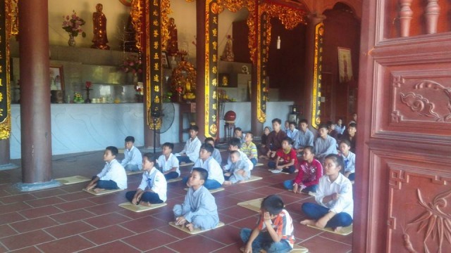 Thái Bình:  Chùa Bụt Mọc (xã Thái Hòa, Thái Thụy) tổ chức &quot;Đêm hội trăng rằm&quot;