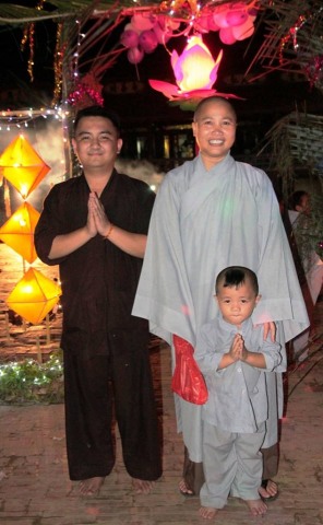 Thái Bình:  Chùa Bụt Mọc (xã Thái Hòa, Thái Thụy) tổ chức &quot;Đêm hội trăng rằm&quot;