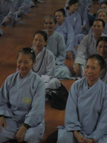 Thái Bình: TT.Thích Duy Trấn giảng về ý nghĩa hòm công đức tại Thái Bình